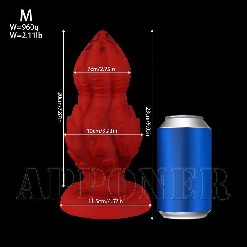 8.5cm-12.5cm Huge Anal Plug Deep Stimulation Butt Plug Deep Stimulation Sex Toy gallery