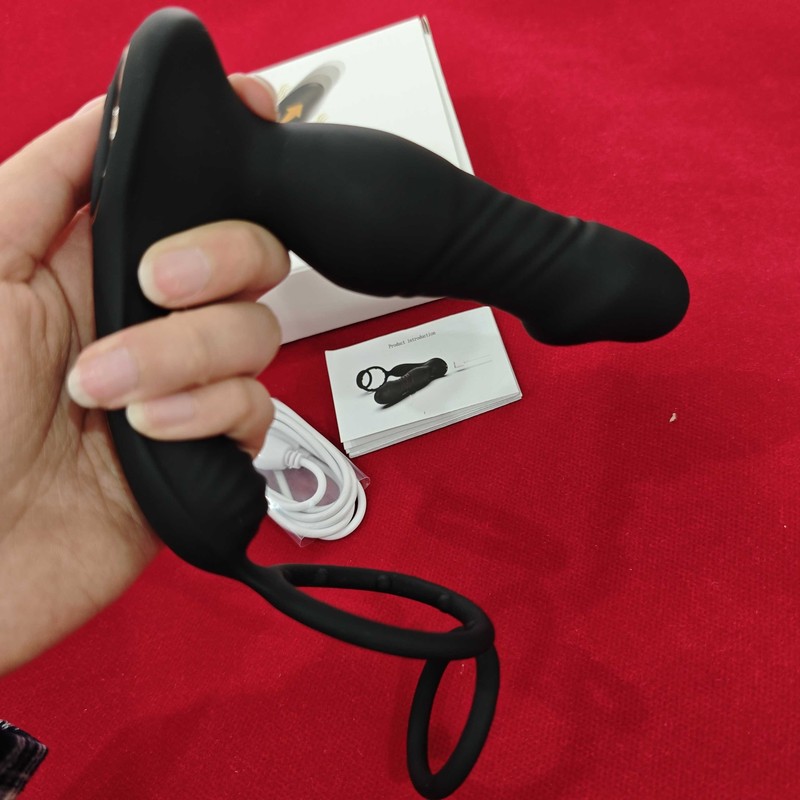 APP Control Thrusting Anal Butt Plug Prostate Massager Vibrator Dildo Sex Toy