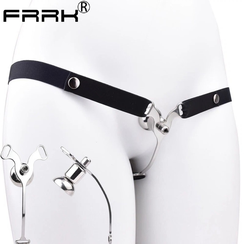 Male Chastity Cage Device With Belt Underwear Harness Negative Cock Cage for Men
