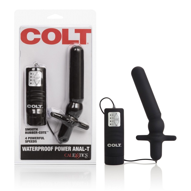 Male Prostate Massager Colt Waterproof Anal T Powerful Vibe Butt Plug Sex Toy