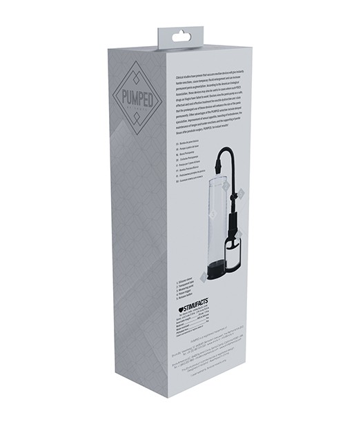 Shots Pumped Basic Pump 2 Water Resistant Penis Pump - Translucent gallery