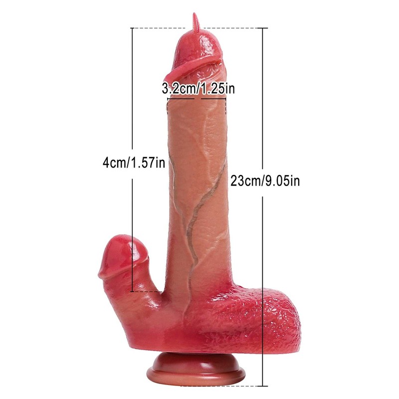 Heating Vibrating Telescopic Realistic Thrusting Dildo Vibrator Remote Sex Toys gallery