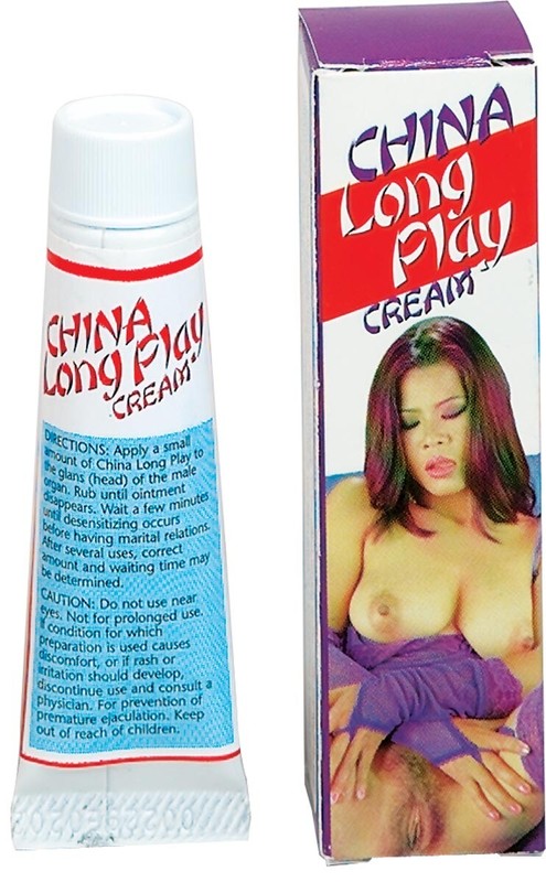 CHINA LONG PLAY CREAM . 5 oz.