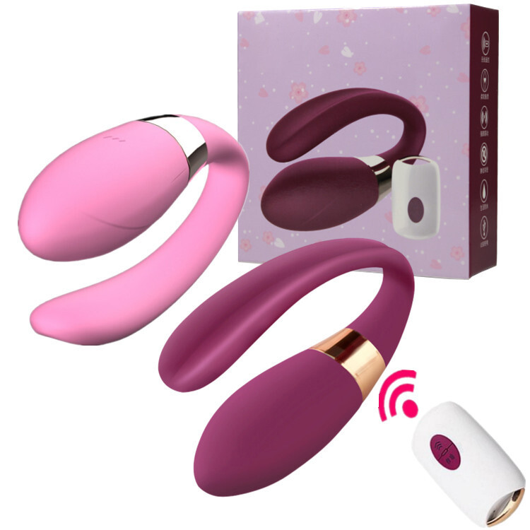 Wireless U-shape Vibrator Adult Sex-Toys For Women Couple G Spot Clit Stimulator gallery