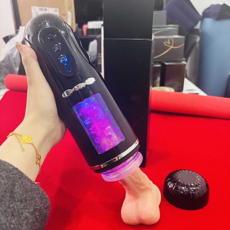 Automatic HandsFree Thrusting Mastubator Cup For Men Male Masturbaters Sex Toys gallery