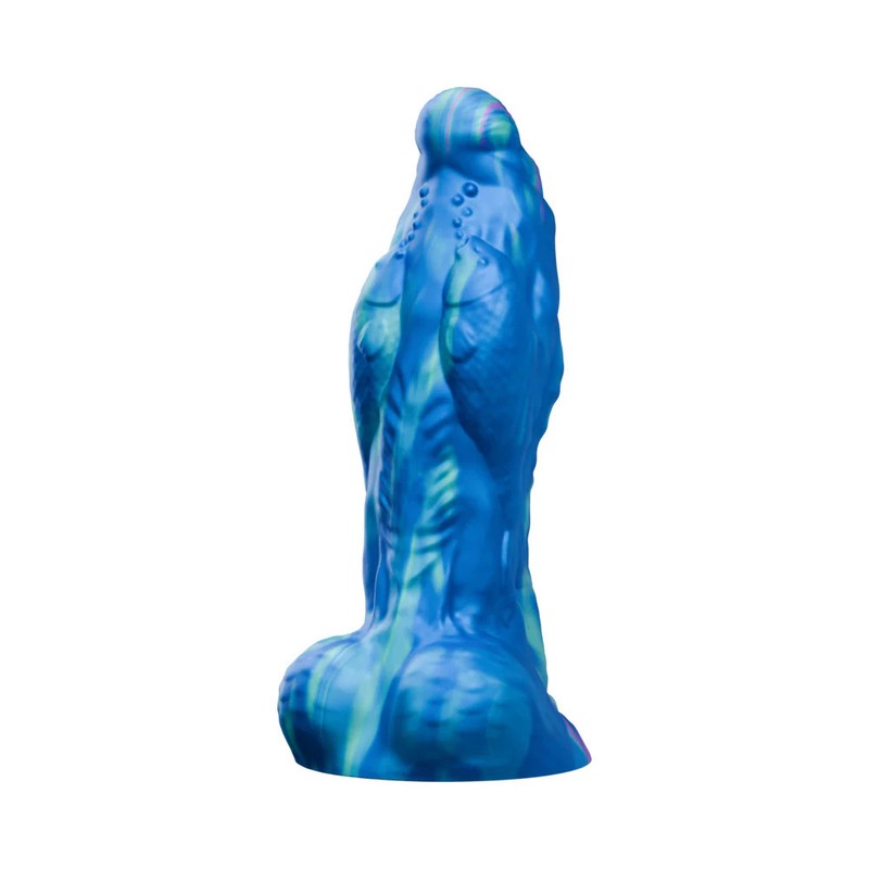 Tentra Marinus Sea Beast Vibrating Dildo Blue gallery