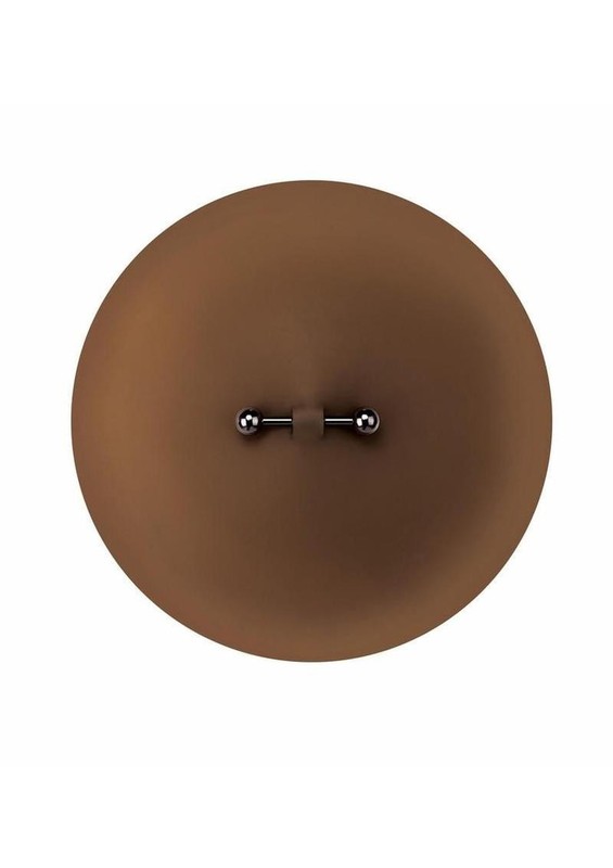 Peekaboo Silicone Pierced Nipple Covers - Chocolate gallery