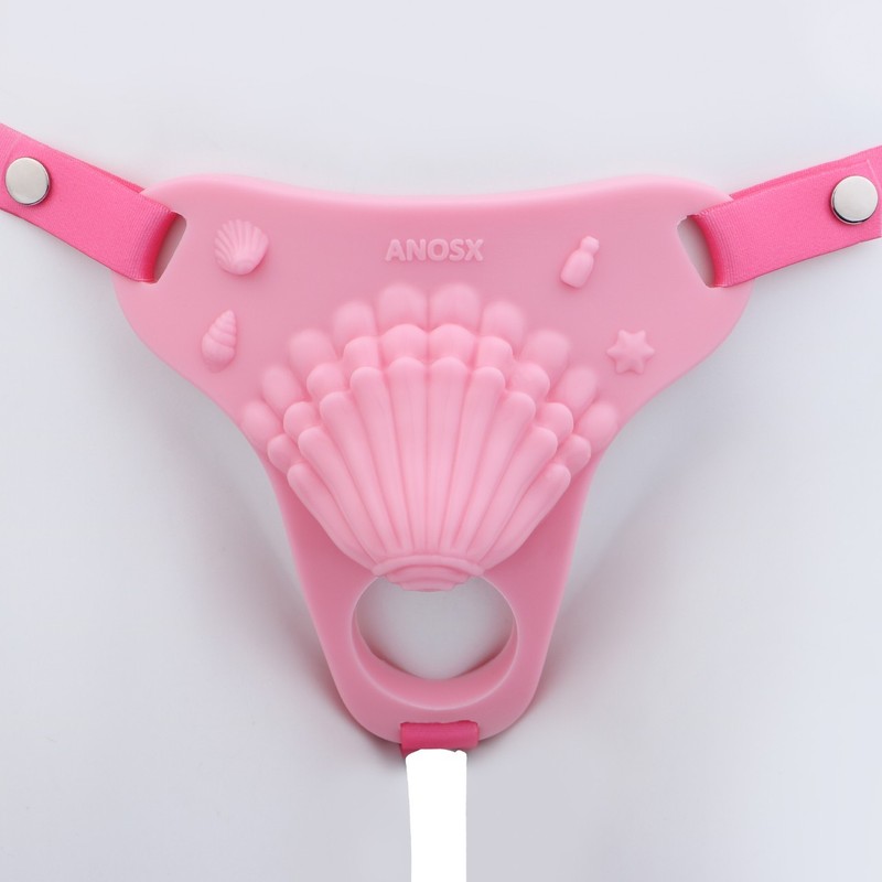 New Shell Chastity Cage Male Wear Silicone Chastity Belt Sissy Chastity Pants gallery