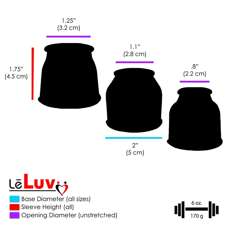 LeLuv Penis Pump EasyOp Zgrip Clear Hose DELUXE with ALL ACCESSORIES gallery