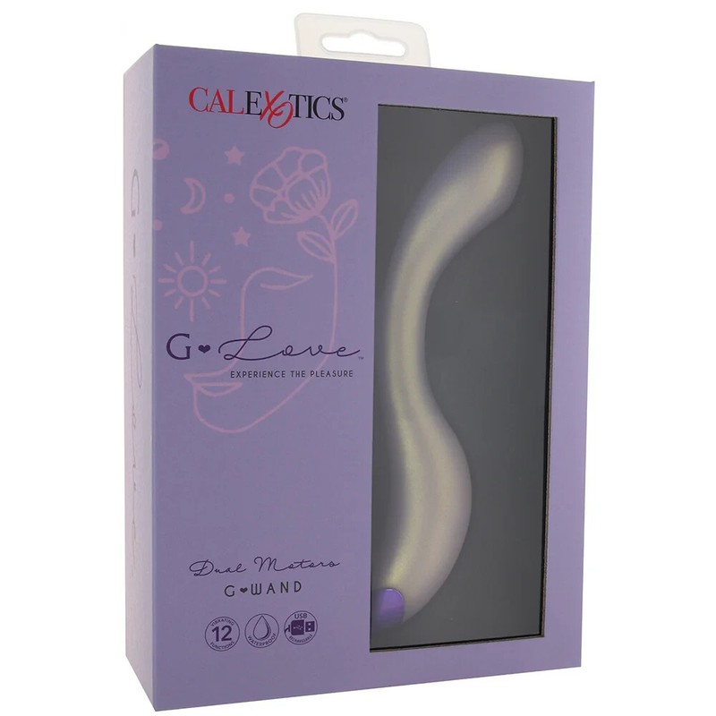 G-Love Dual Motor Silicone G-Roller Vibe Women's Vibrator Waterproof Recharge