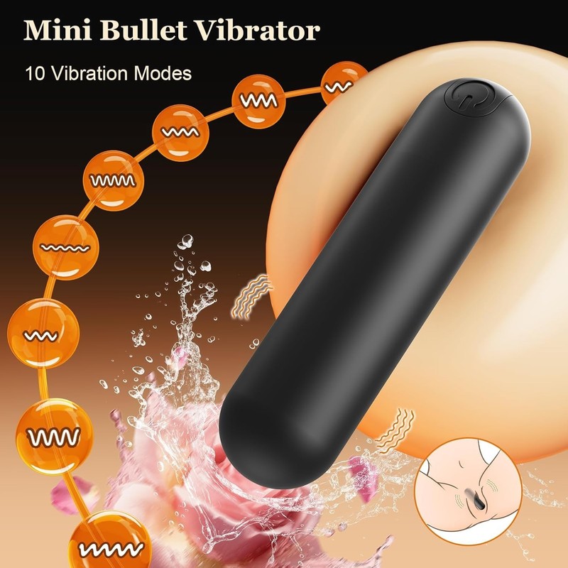 Travel Friendly Vibrator Set with Powerful Wand and Mini Bullet for Couples gallery