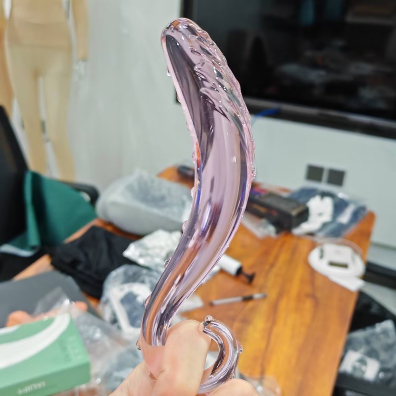 Glass-Anal-Dildo-Plug-Toy-Women-Dildo-G-Spot-Massager-Female-Unisex-Sex-Love gallery