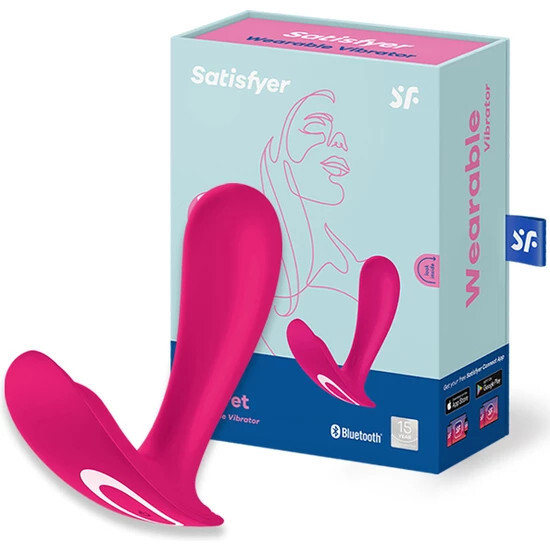 Satisfyer TOP SECRET PANTY VIBRATOR - Unisex Wearable Sex Toys APP Controlled gallery
