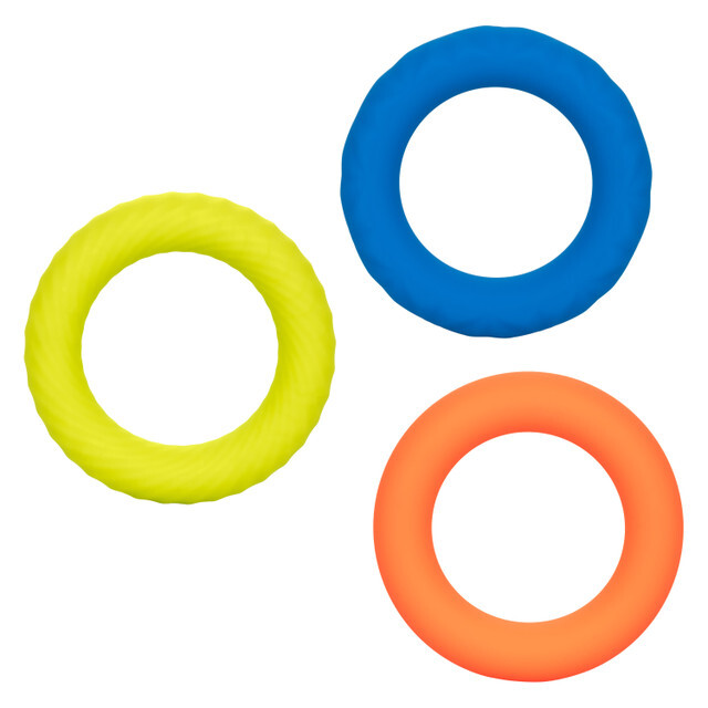 Link Up Ultra Soft Climax Silicone cock ring Set 2 Pieces male-enhancement Toy