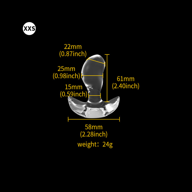 XXS-XL Large Anal Butt Plug Silicone Huge Thick Adult Sex Toy Soft Giant Dildo