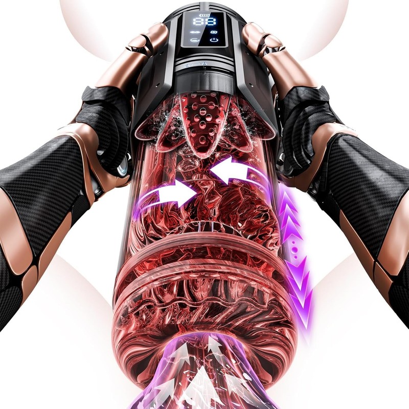Sex Toys for Men Penis Pump – Full Waterproof Male Masturbator Stroker