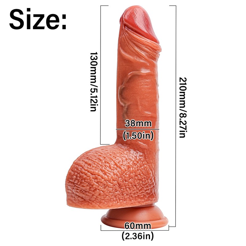 Realistic Squirting Ejaculating Dildo Suction Cup Thick Dong Anal Penis Sex Toys gallery