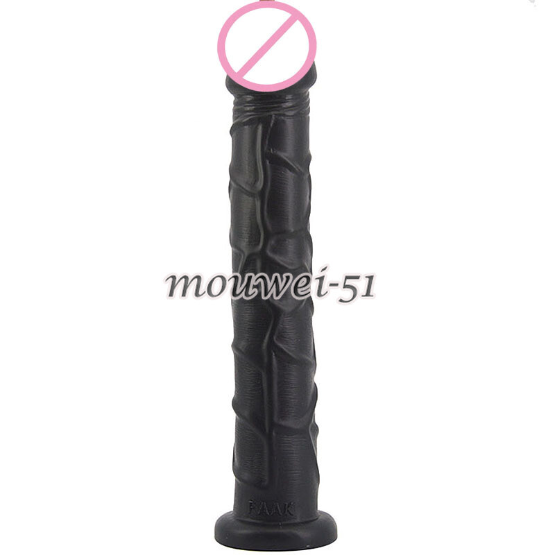 33.5*5CM Dildos Realistic Anal Masturbator With Suction Cup Soft Penis Sex Toy