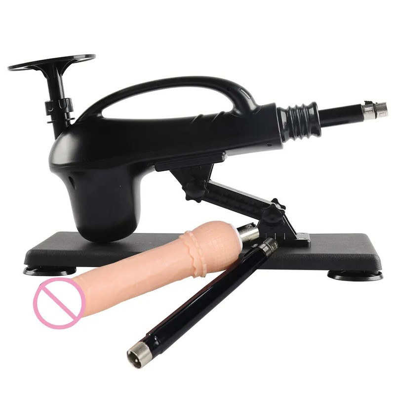 NEW Sex Machine Adjustable Masturbating Pumping Adult Sex Toys Vibrator Dildo