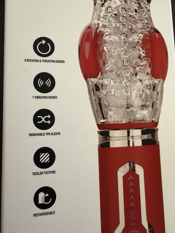 Pleasure Pro 3000 Personal Rotating Thrusting Stroker Rechargeable Adult Toy gallery