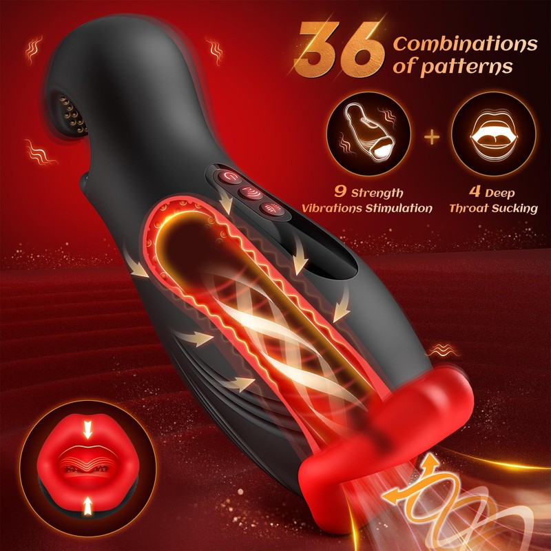 Uoffile Sex Toys for Men Male Masturbator - APP Control Male Sex Toy AI Sync ... gallery