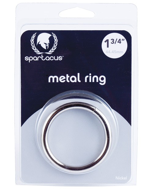 Penis Ring Performance Ring Constriction Ring Silver Spartacus Erection Support