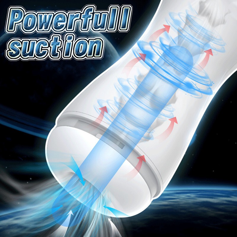 Automatic Male Masturbator Cup Handsfree Stroker Pocket Pussy Sex Toys for-Men gallery