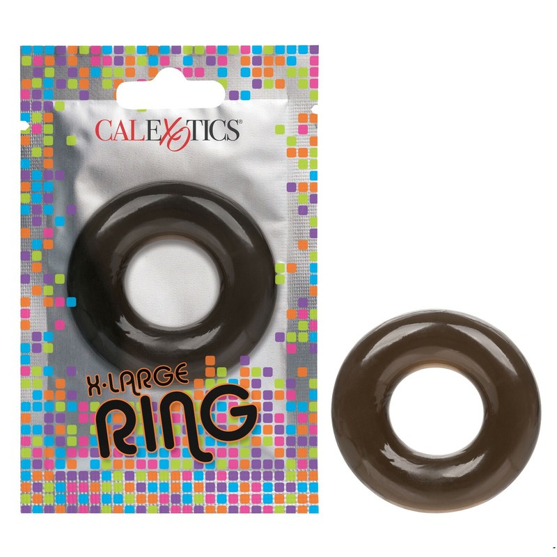 Cal Exotics Foil Pack X-Large Ring Smoke – Cock Ring Penis Enhancer Ring