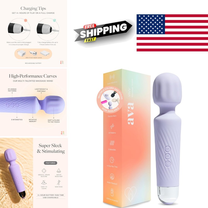 Clitoral Vibrator Sex Toy with 20 Patterns and 8 Speeds for Ultimate Pleasure