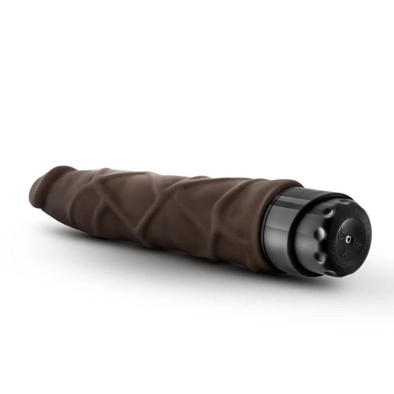 Dr. Skin Black Realistic Vibrating Dildo Dong Vibe Sex-toys for Women Couples gallery