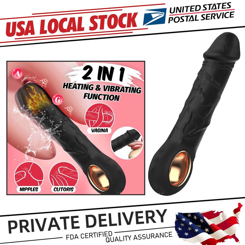Heating Vibrator Sex Toy for Women Dildo G-spot Massager Christmas day Gift