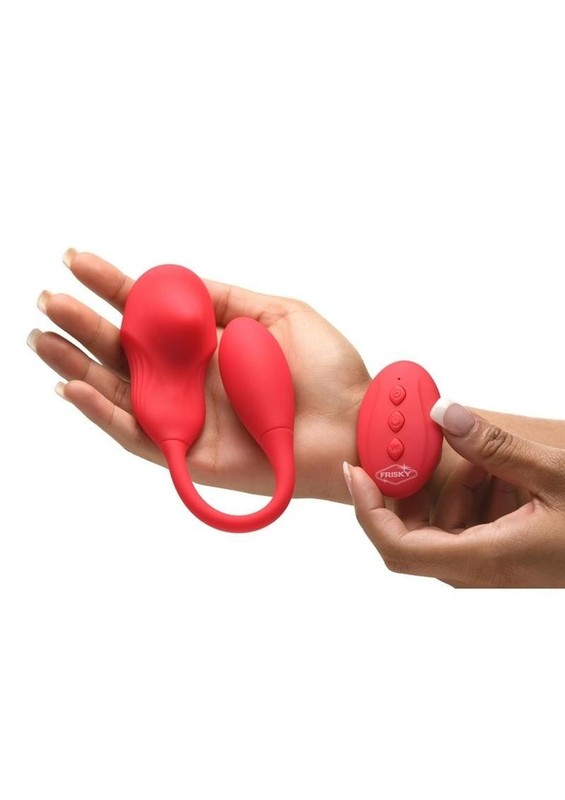 Frisky Double Love Connection Rechargeable Panty Vibe with Remote gallery