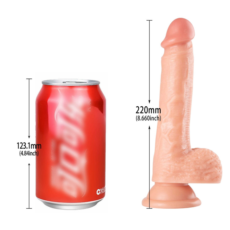 Soft Bendable Realistic Ejaculating Squirting Dildo Strong Suction Cup Sex Toy gallery
