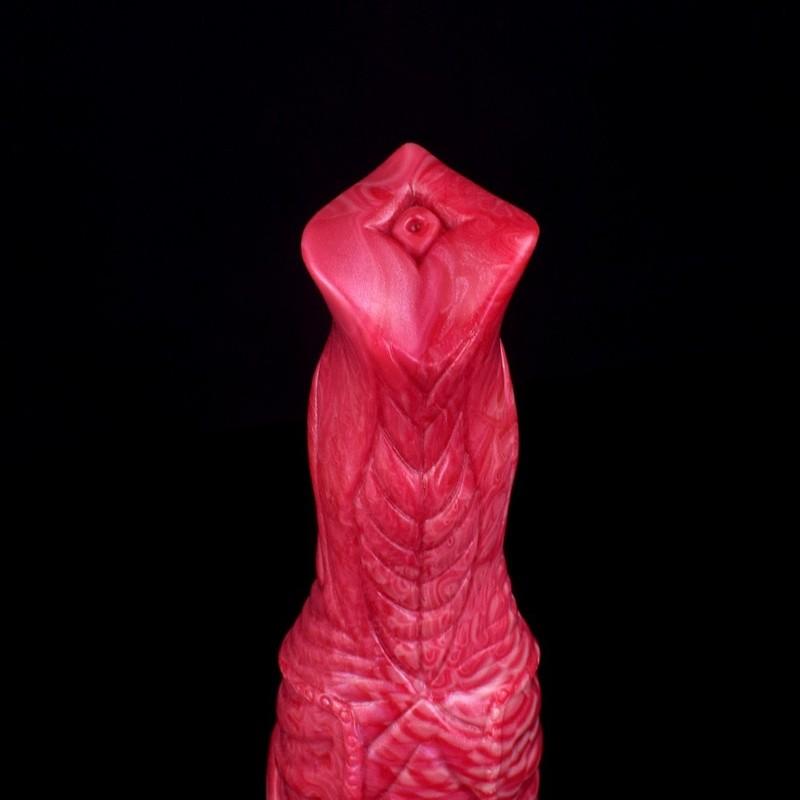 Double-Headed Silicone Massage Toy Textured G-Spot Design With Suction Cup gallery
