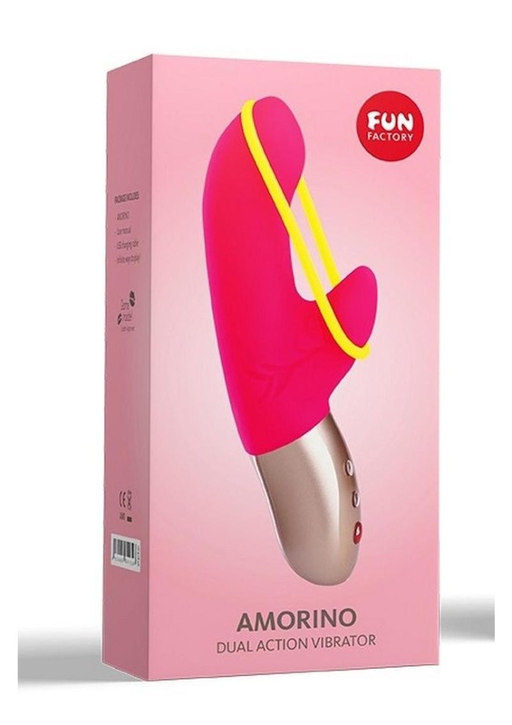 Amorino Silicone Dual Action Vibrator – Pink