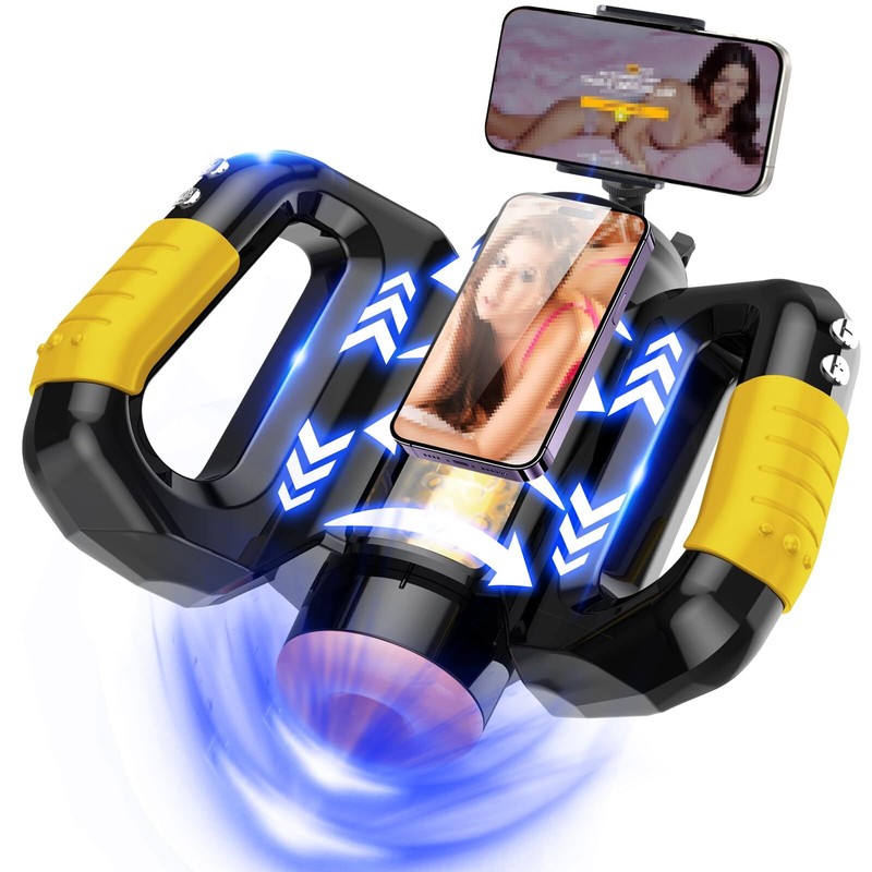 Masturbaters Automatic HandsFree Male Rotating Cup Thrusting Stroker Men Sex Toy