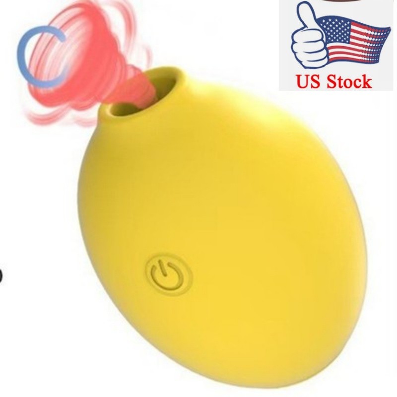 Lemon Sucking Suck Toy-Vibrator Vacuum Clitoris Stimulator Female Oral Women US