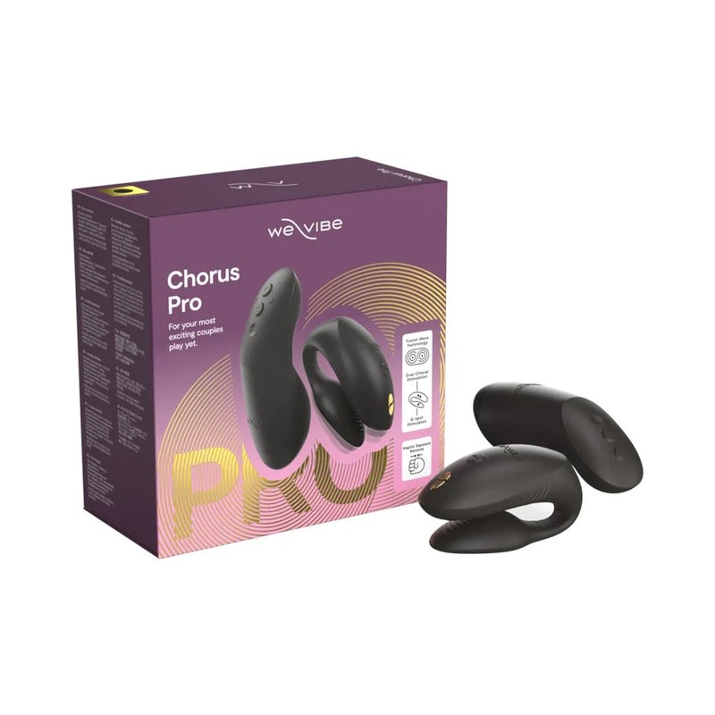 NEW We-Vibe Chorus Pro Electric Couples Massager – Black Free Shipping