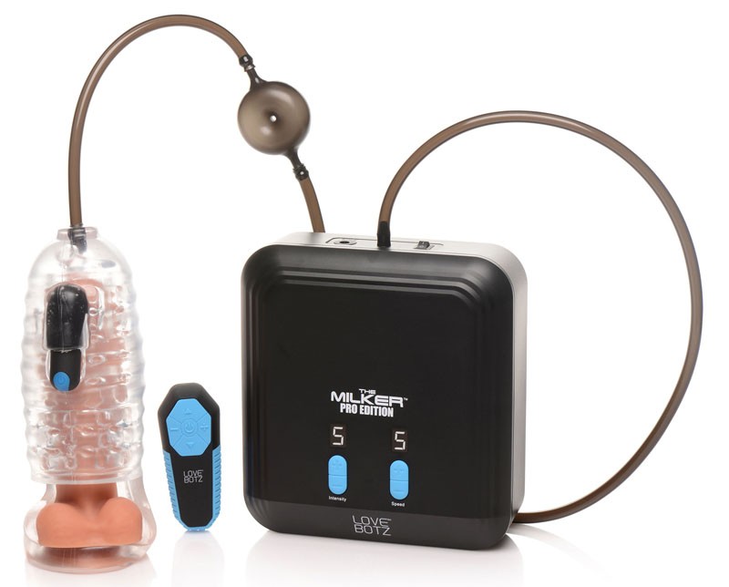 The Milker Pro Edition with Automatic Stroking, Suction and Vibration gallery