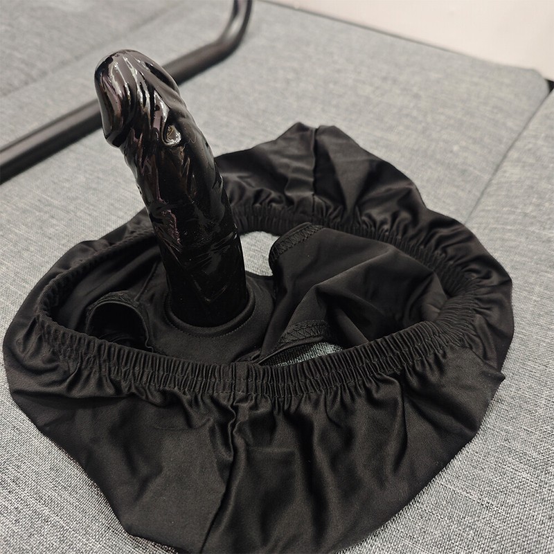Chastity Panties with Dildo Detachable Penis For Lesbian Gay Adult Underwear SM gallery