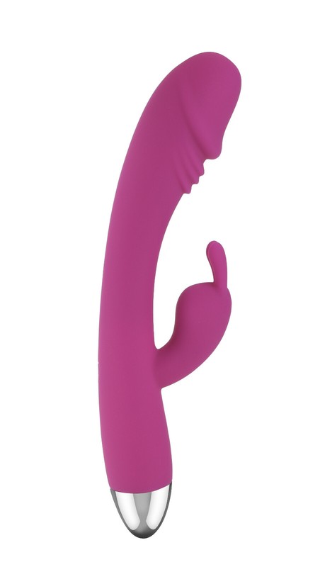 Vibrador coelho Dildo de várias velocidades Massageador impermeável