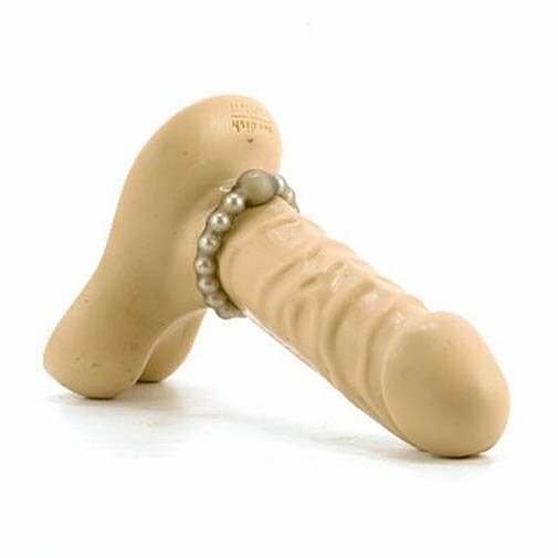 Stretchy Pearl Beaded Prolong Ring Penis Erection Enhancer Prolonging Cock Ring gallery