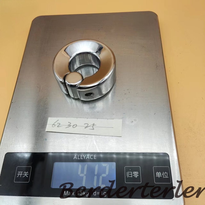 Male Stainless Steel Penis Stretcher Ring Metal Balls Enhancer Delay Ejaculation gallery