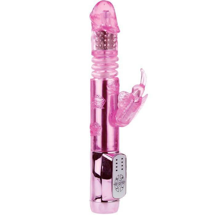 Dance - Throbbing Butterfly Vibrator Rabbit Pink gallery
