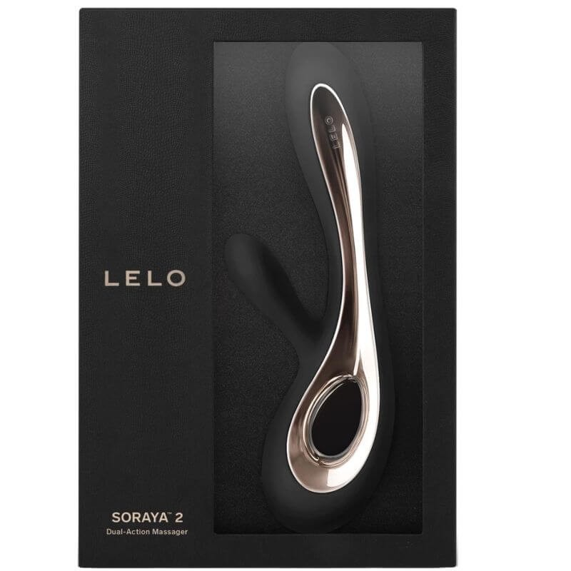 Lelo - Soraya 2 Black Rabbit Vibrator gallery