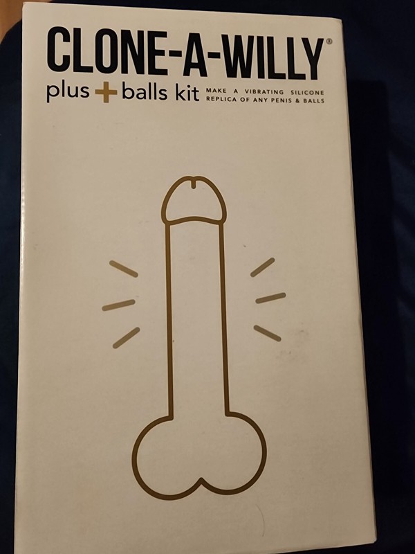 Clone-A-Willy plus balls kit unopened