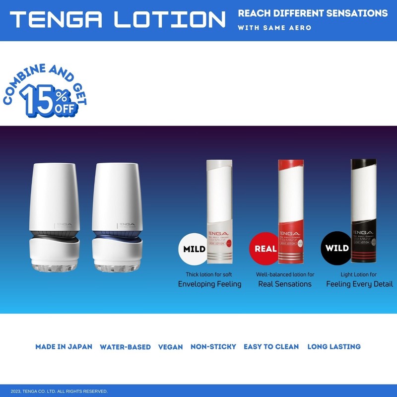 TENGA AERO Reusable Male Masturbator/Stroker w/Drying Stand NIB NWT gallery