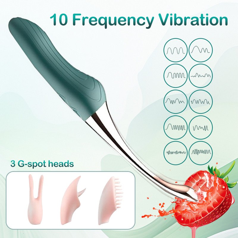Orgasm Finger Vibrator G-spot Dildo Nipple Vagina Massager Sex Toys for Women