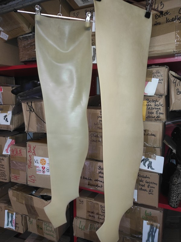 Latex 100% Unisex Many Colours Stockings Socks Bolingier Poland Thick 0 1/32in