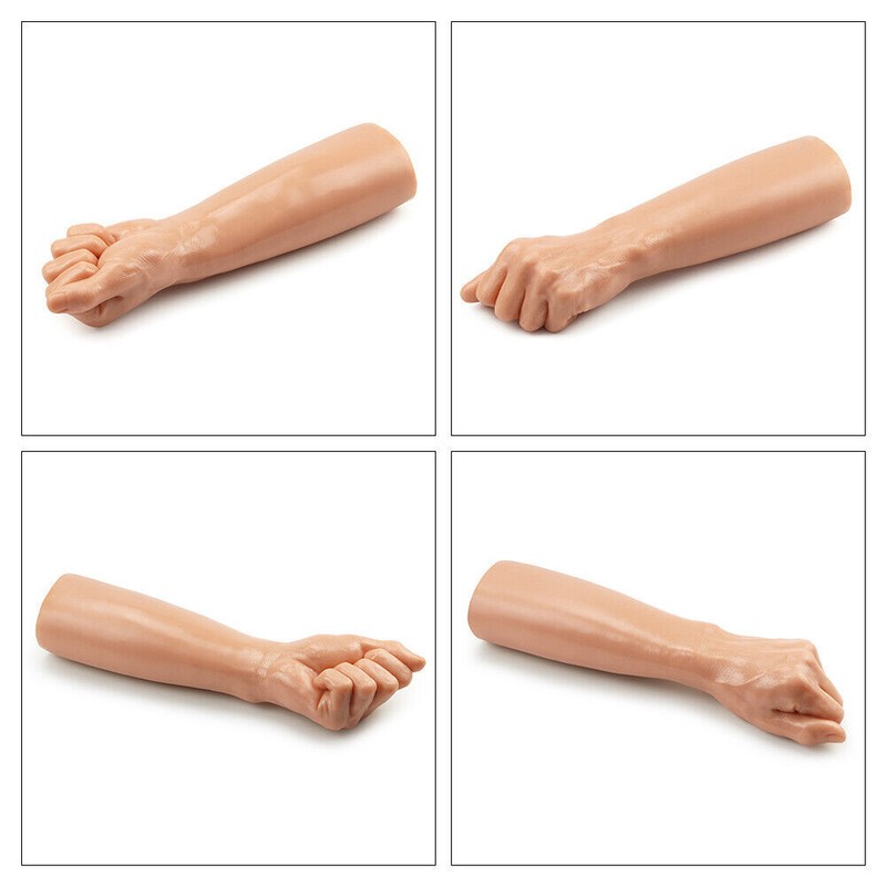 12 inch Realistic Tapered Knuckles Fisting Hand Forearm Dildo Sex Toy for Women gallery